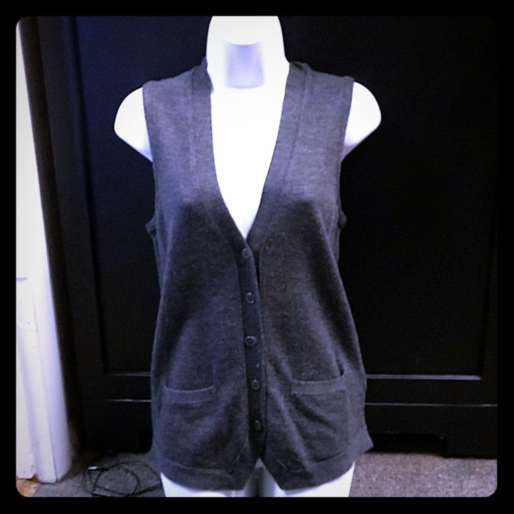 J.Crew Gray Vest